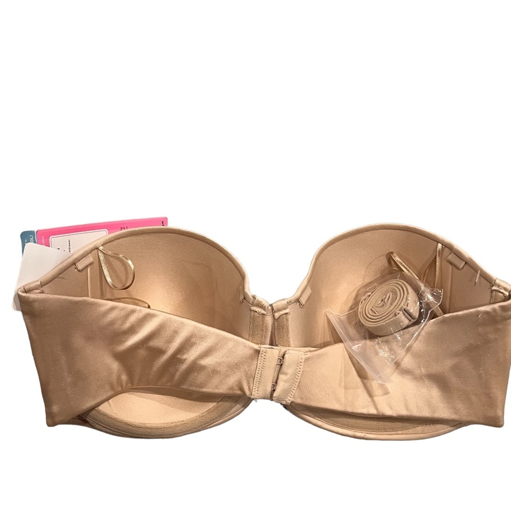 NEW Maidenform Latte Lift Nude Pure Genius Strapless Bra size 36C - Picture 5 of 6